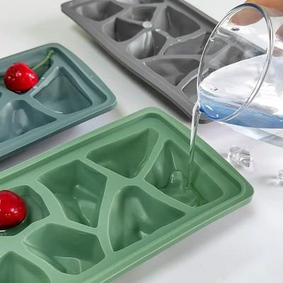 Rock Shape Ice Cube Tray Silicone Non Stick Tasteless Eco Friendly