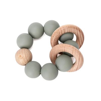 ยืดหยุ่นอุณหภูมิ ซิลิโคน Teether สําหรับทารก สะอาดง่าย ของเล่น Teething ทารก